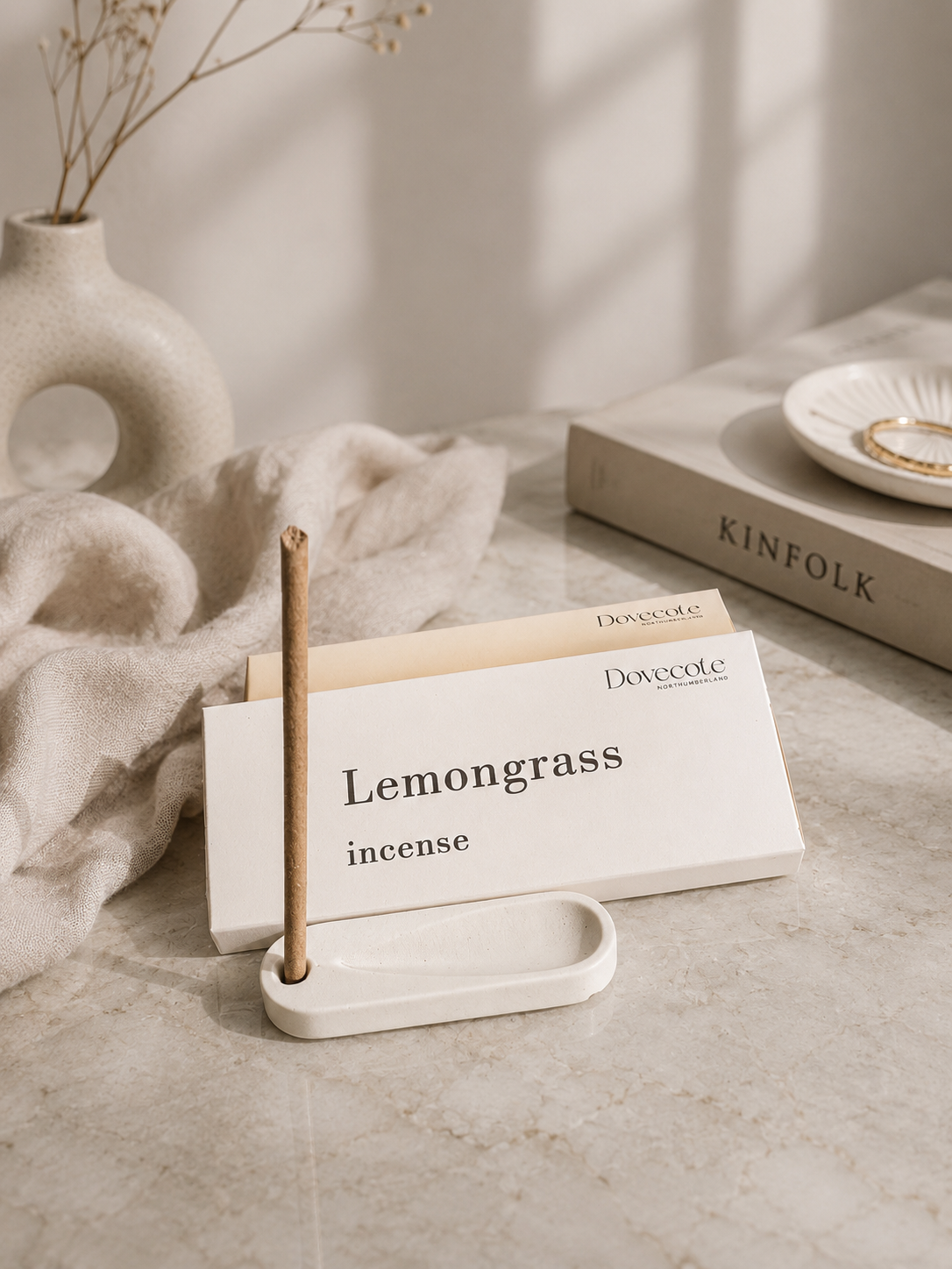 Mini Incense with Ceramic Holder – Dovecote Northumberland Ltd