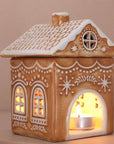 Gingerbread House Ceramic Wax Melt Burner