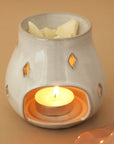 Pink Ceramic Toadstool Wax Burner