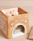 Gingerbread House Ceramic Wax Melt Burner