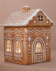 Gingerbread House Ceramic Wax Melt Burner