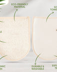 Natural Loofah Bath Mitt