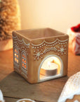 Gingerbread House Ceramic Wax Melt Burner