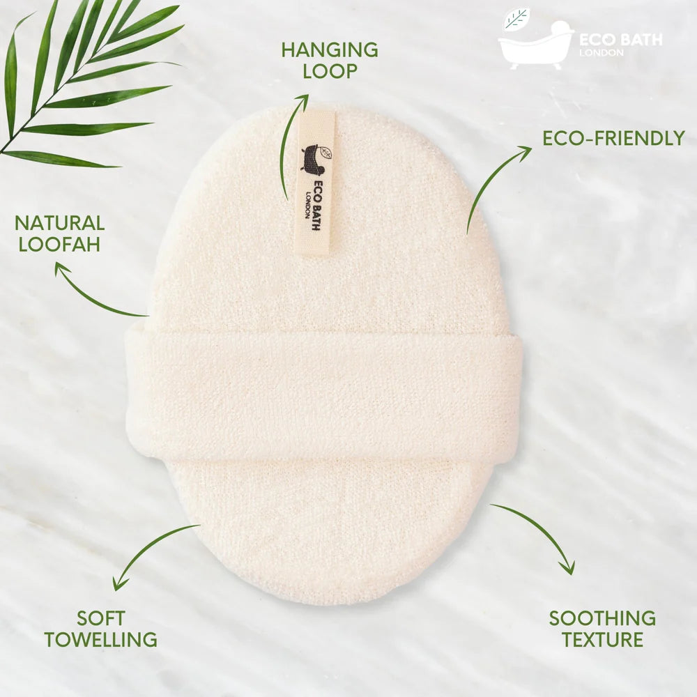 Natural Loofah Bath Scrubber