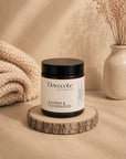 Small Amber Apothecary Candle