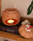 Pumpkin Starry Ceramic Wax Burner