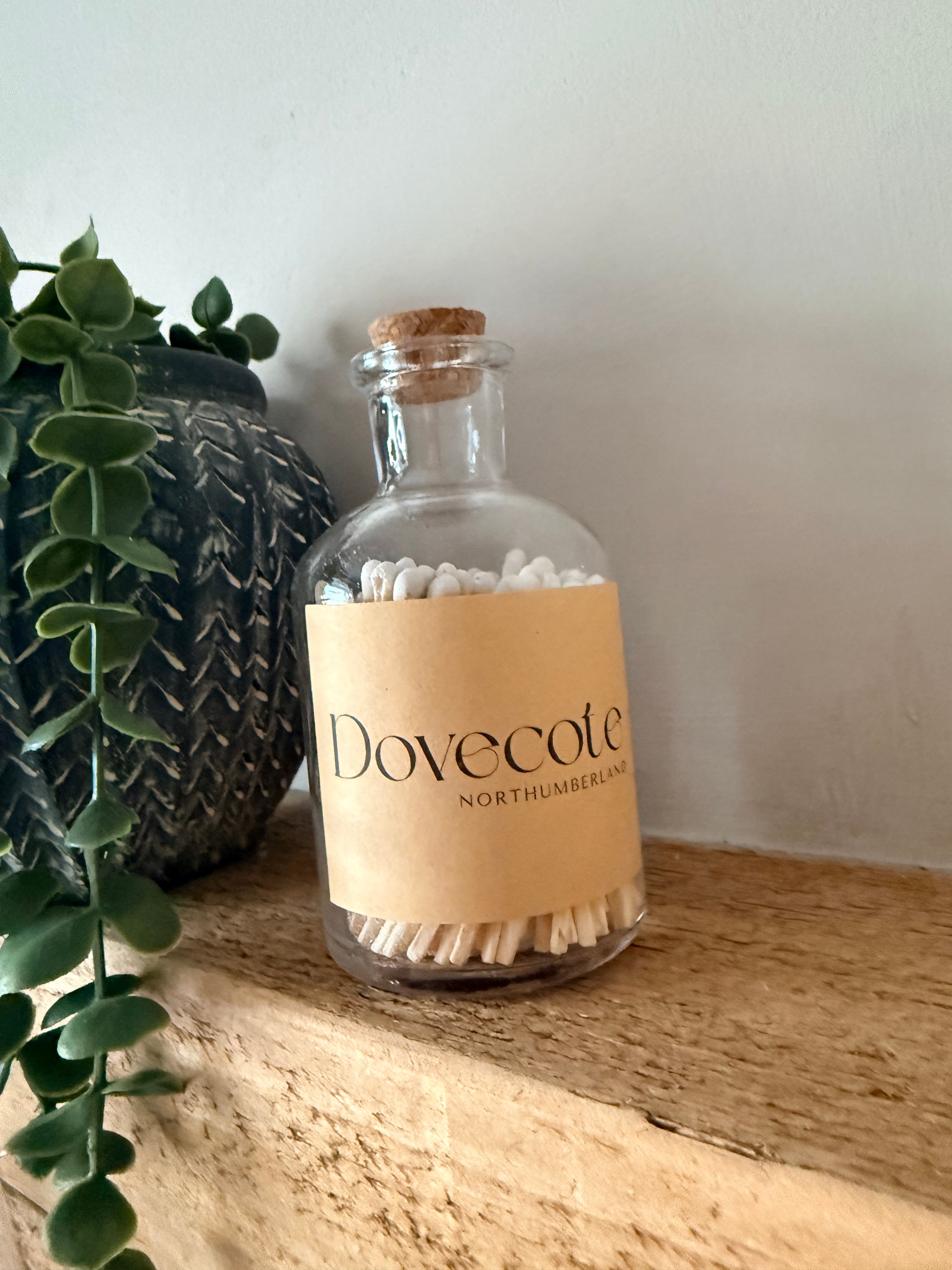Dovecote Northumberland Branded Bottle of Matches