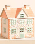 CERAMIC COTTAGE TEALIGHT WAX BURNER