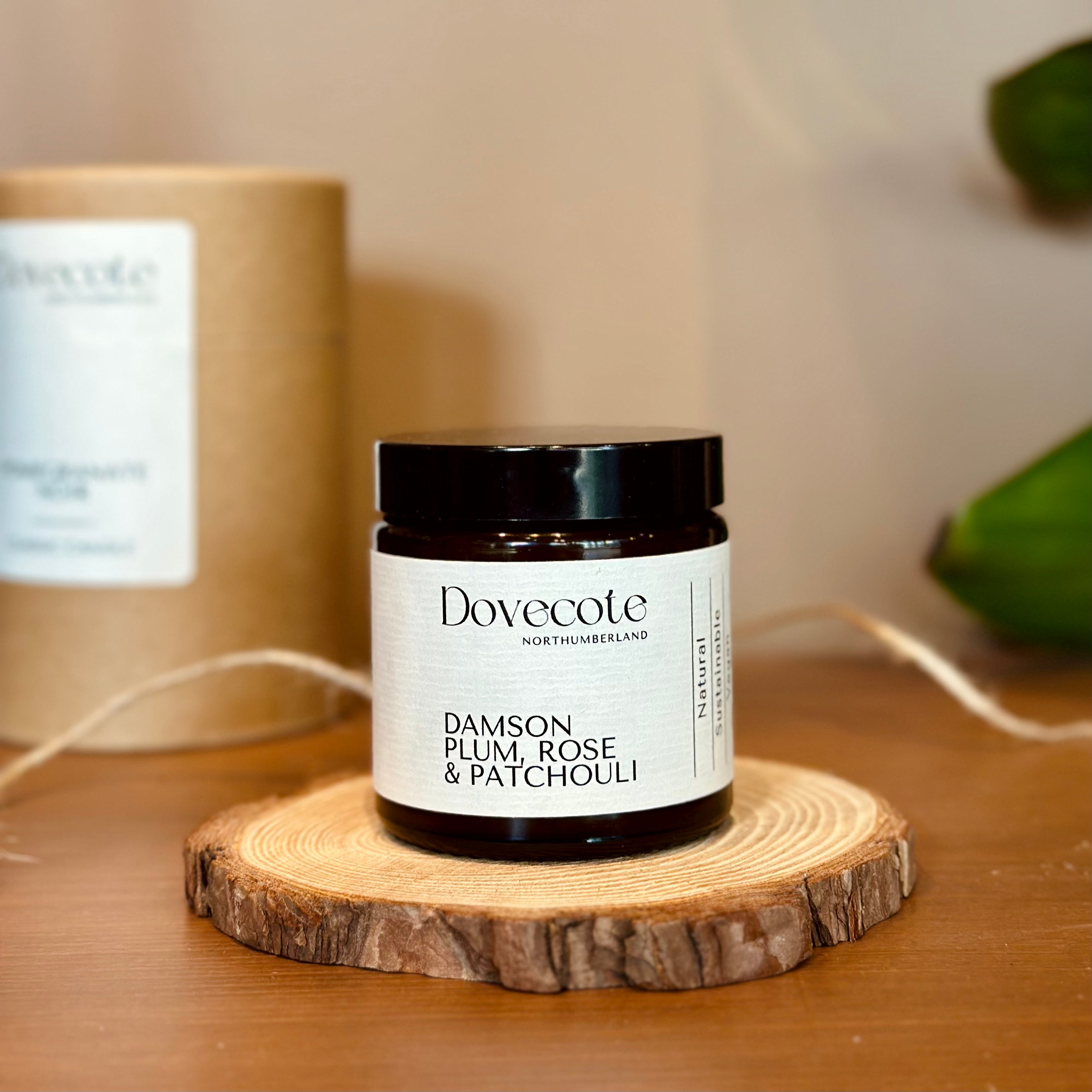 Small Amber Apothecary Candle