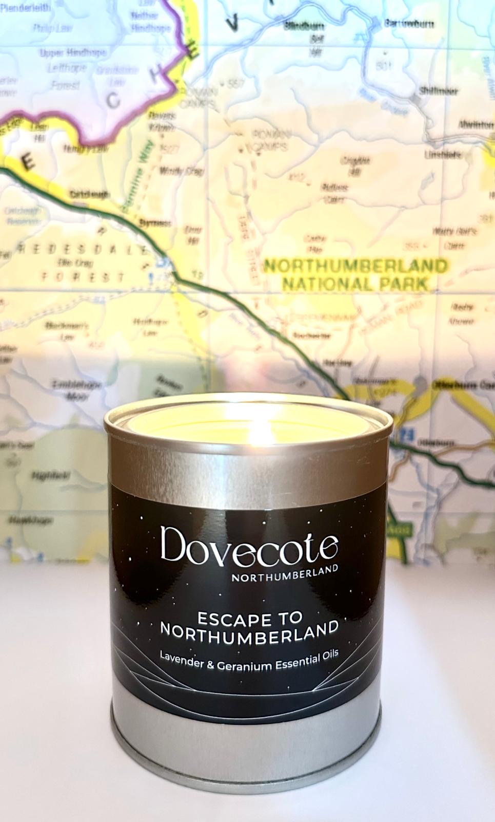 Escape to Northumberland Candle