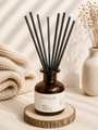 Amber Reed Diffuser — Dark Honey & Tobacco