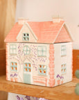 CERAMIC COTTAGE TEALIGHT WAX BURNER
