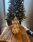 Medium LED ceramic Christmas tree with branches