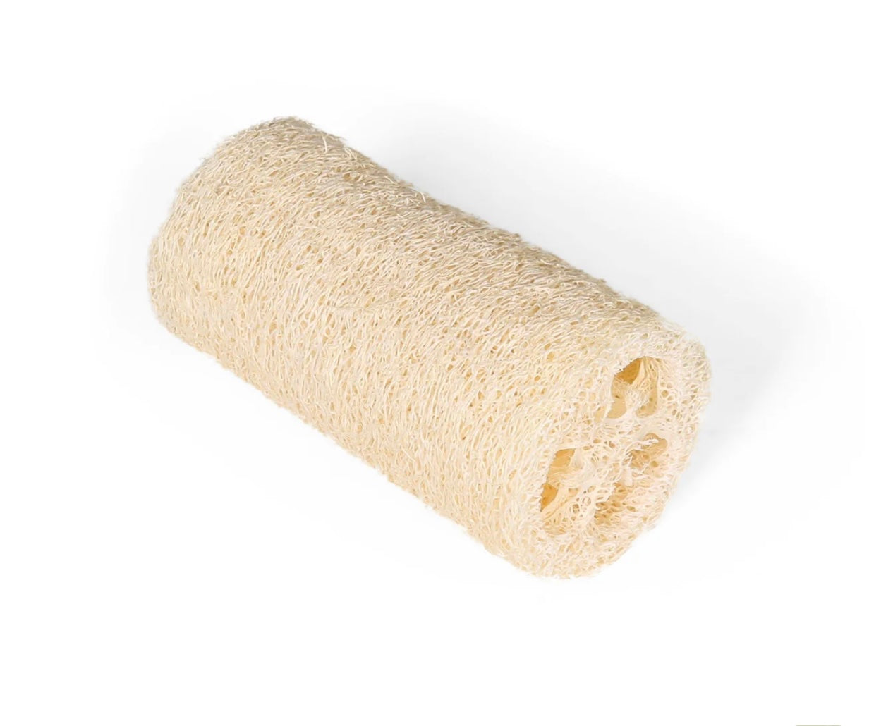 Natural Loofah - small with string