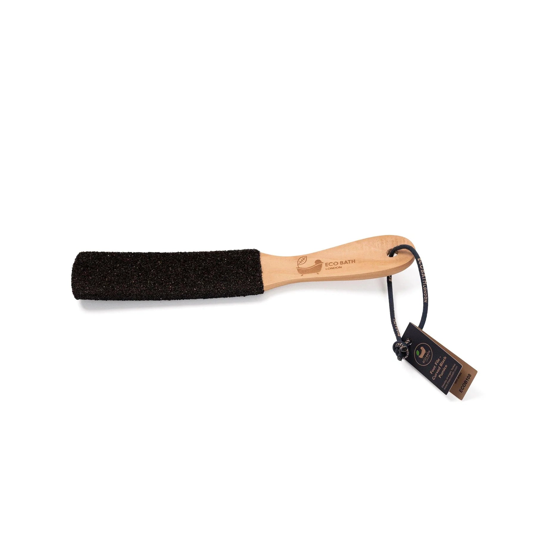 Natural Pumice Foot File Black